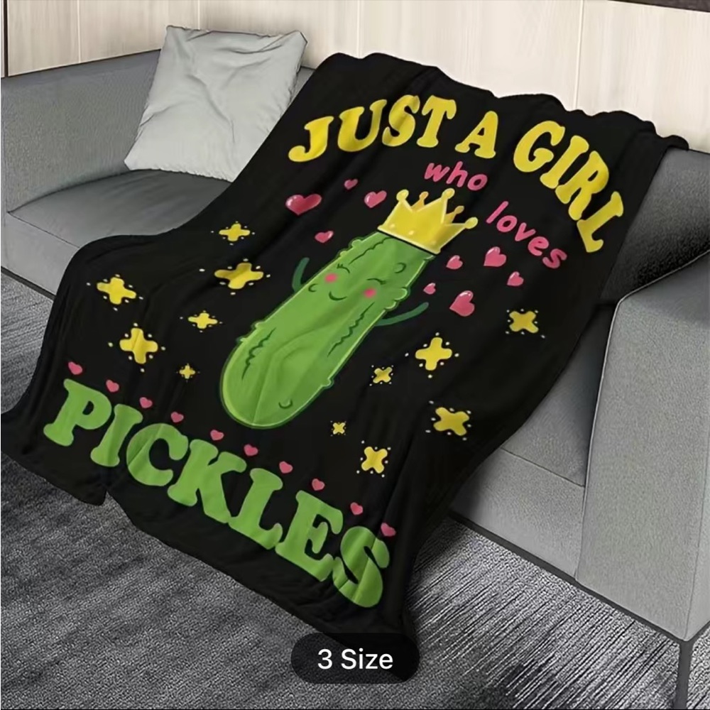 🥒🥒🥒🥒THROW BLANKET 🥒🥒🥒🥒